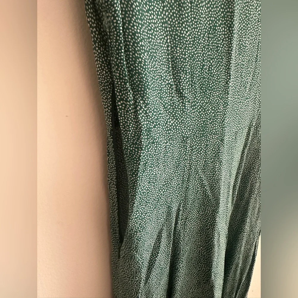 AUGUSTE THE LABEL Ruffle Odd Polkadot Midi Dress SIZE 2 SMALL Flowy Feminine
